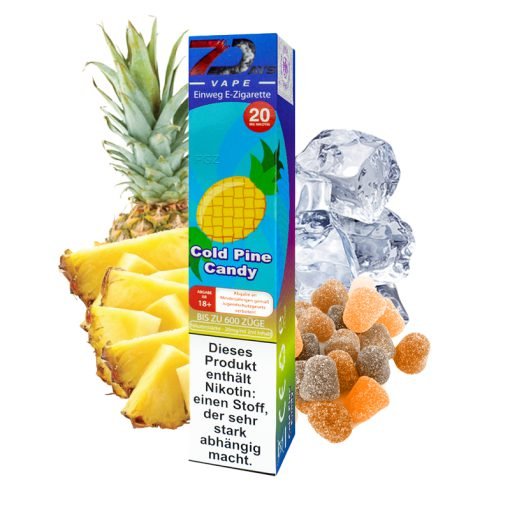 7Days - Einweg E-Zigarette - Cold Pine Candy - 20mg